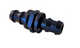AN 4 connector straight push-on (6,5mm hose)
