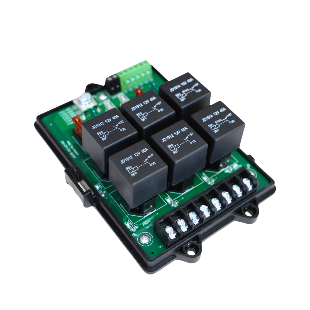 Relay and fuse box Compact