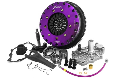 NISSAN SKYLINE (R34) 2.5 Xtreme Performance - 230mm Rigid Ceramic Twin Plate Clutch Kit Incl Flywheel 1800Nm