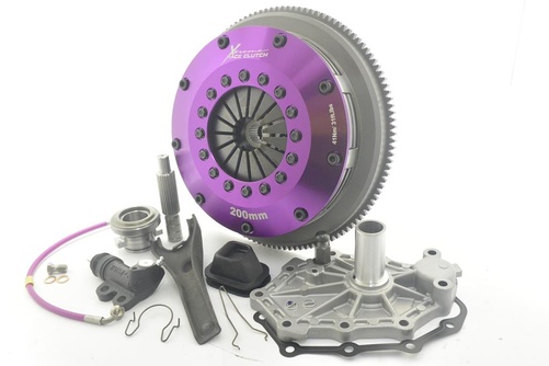 NISSAN SKYLINE (R34) 2.5 Xtreme Performance - 200mm Sprung Ceramic Twin Plate Clutch Kit Incl Flywheel 1200Nm