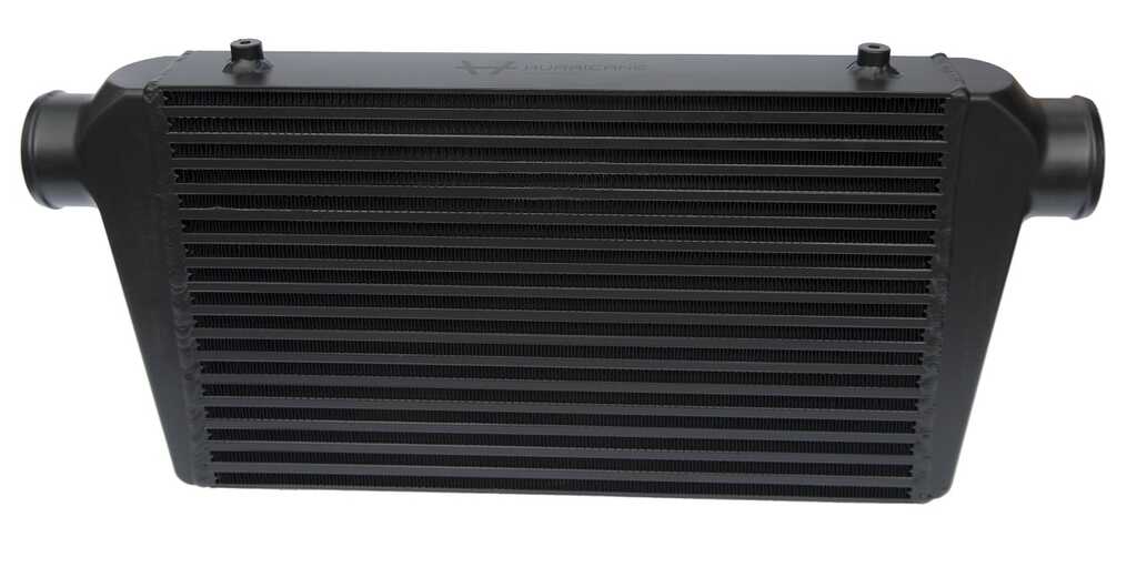 Hurricane Intercooler Black 3.5" connections (78cm wide)