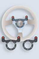 2x steering wheel Push button
