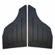 Door panel aluminum back BMW E46