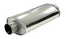 Silencer 4" oval Stainless
