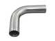 90° aluminum tube 3" Polished