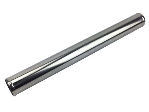 Straight aluminum tube 2" Polished