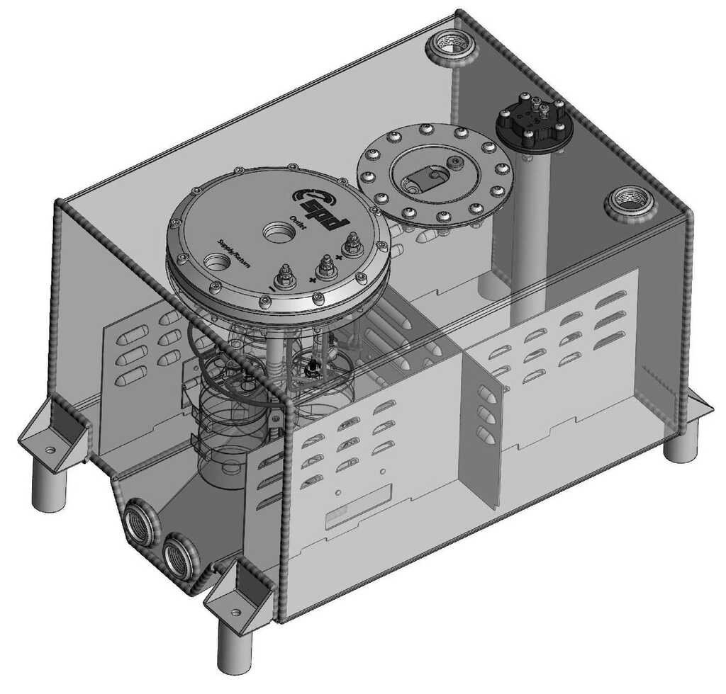 SPD Fuel cell 40L internal fuel pumps
