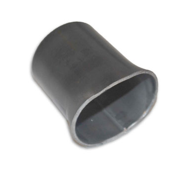 Coned oval tube 42,4mm