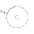 Trigger wheel 100mm / 57mm (36-1)