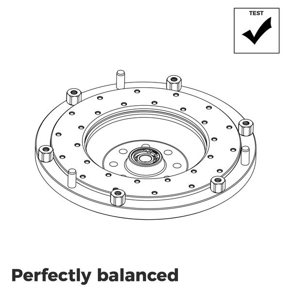 PMC Flywheel Mercedes-Benz M112 M113 M113K - BMW M50 S50 M52 S52 M54 S54 M57 - 240MM
