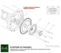 PMC Flywheel Mercedes-Benz M113 M113K M156 AMG - BMW M57N M57N2 GS6-53DZ HGD JGA HGA 184mm 7.25" (P)