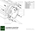 PMC Gearbox Adapter Plate Honda K K20 K24