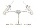 Brake pipe kit distribution valve