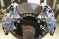 S60R/V70R rear - Volvo 2/7/940 Brake caliper adapter (Dual calipers)