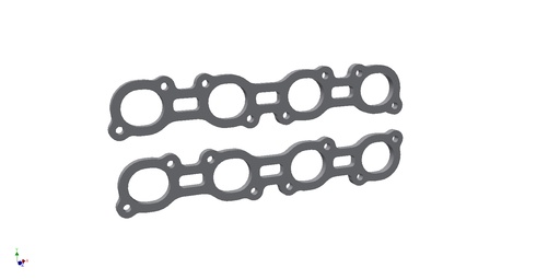 Exhaust flanges BMW M60/62 - 10mm