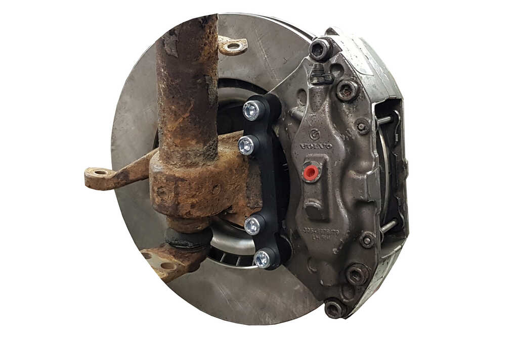 S60R/V70R front - Volvo 240 Brake caliper adapter