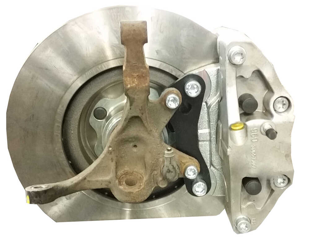 XC90 front - Nissan S 13/14/15 Brake caliper adapter
