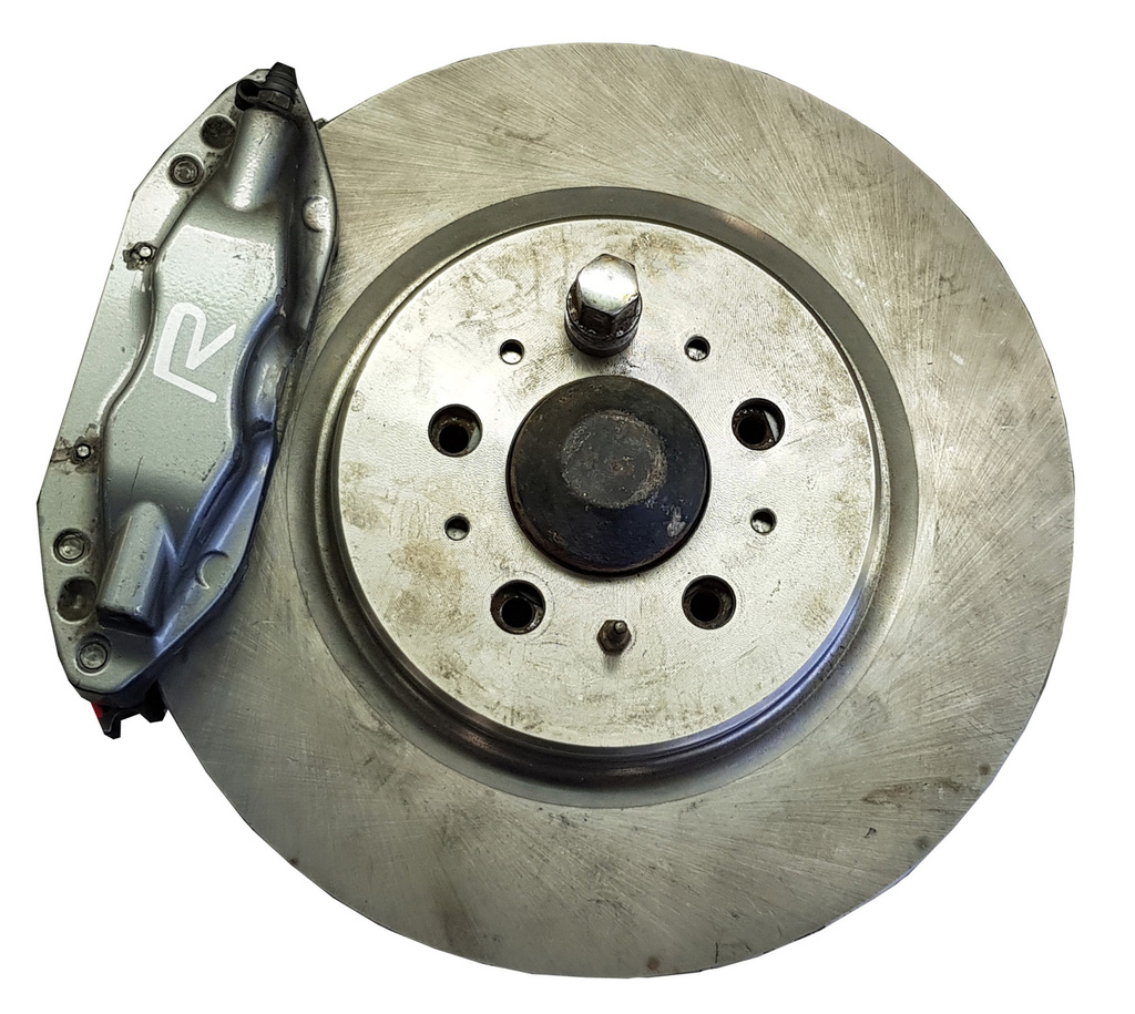 S60R/V70R rear - Volvo 850/V70I Brake caliper adapter